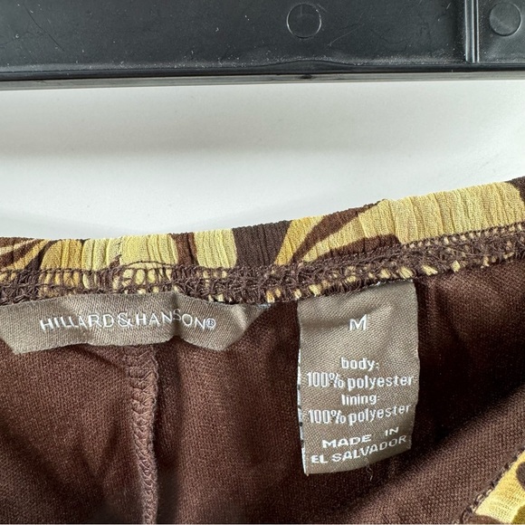 Hillard & Hanson Vintage Paisley Midi Skirt – Brown/Tan/Beige, Size Medium - Picture 4 of 6